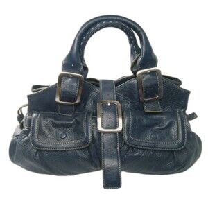 Cole Haan East West Triple Zip Handbag Brown Village Soft Leather